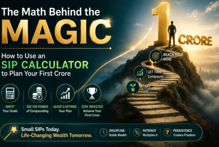 The Math Behind the Magic: How to Use an SIP Calculator to Plan Your First Crore