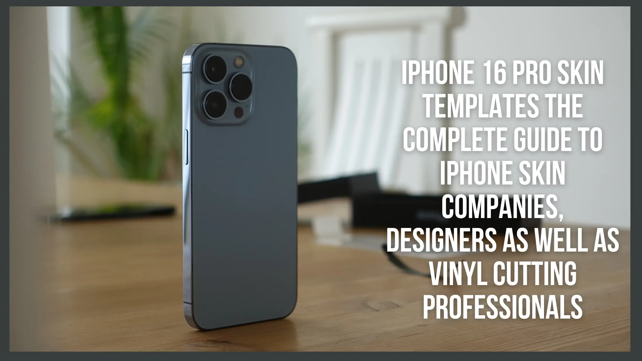 iPhone 16 Pro Skin Templates The Complete Guide to iPhone Skin Companies, Designers as well as Vinyl cutting professionals