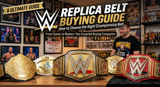 WWE Replica Belt Buying Guide: How to Choose the Right Championship Belt